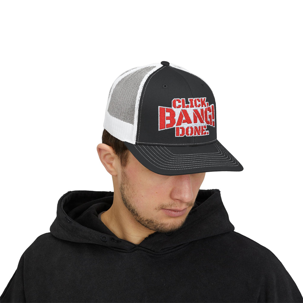 BANG! SNAP TRUCKER HAT