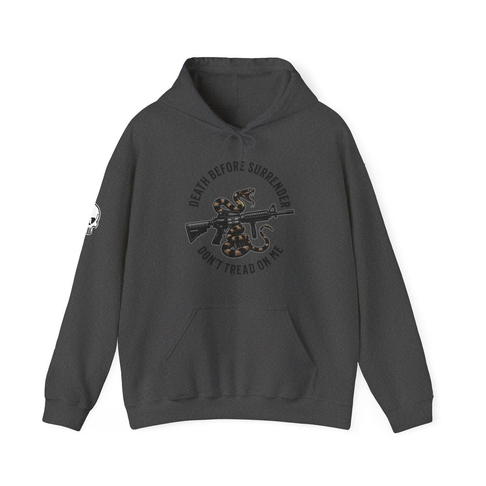 COLOR DEATH BEFORE SURRENDER HOODIE