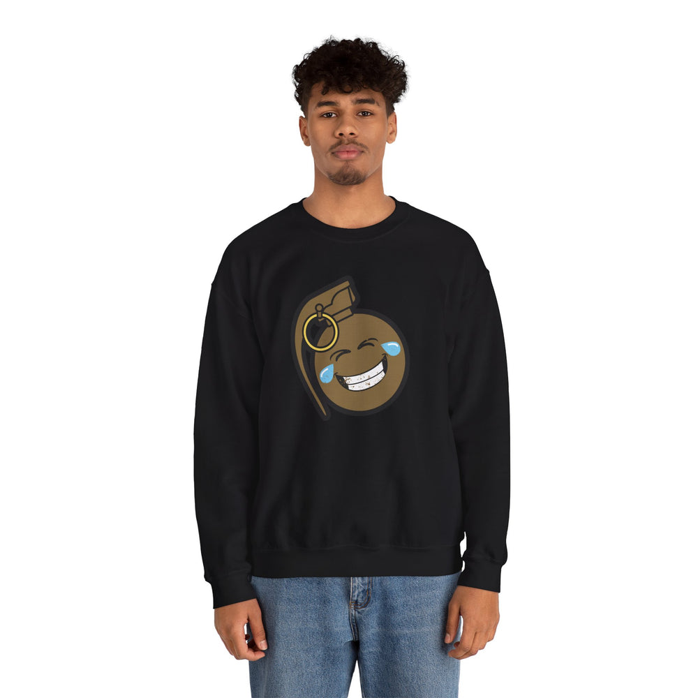 LAUGH BOMB SWEATSHIRT