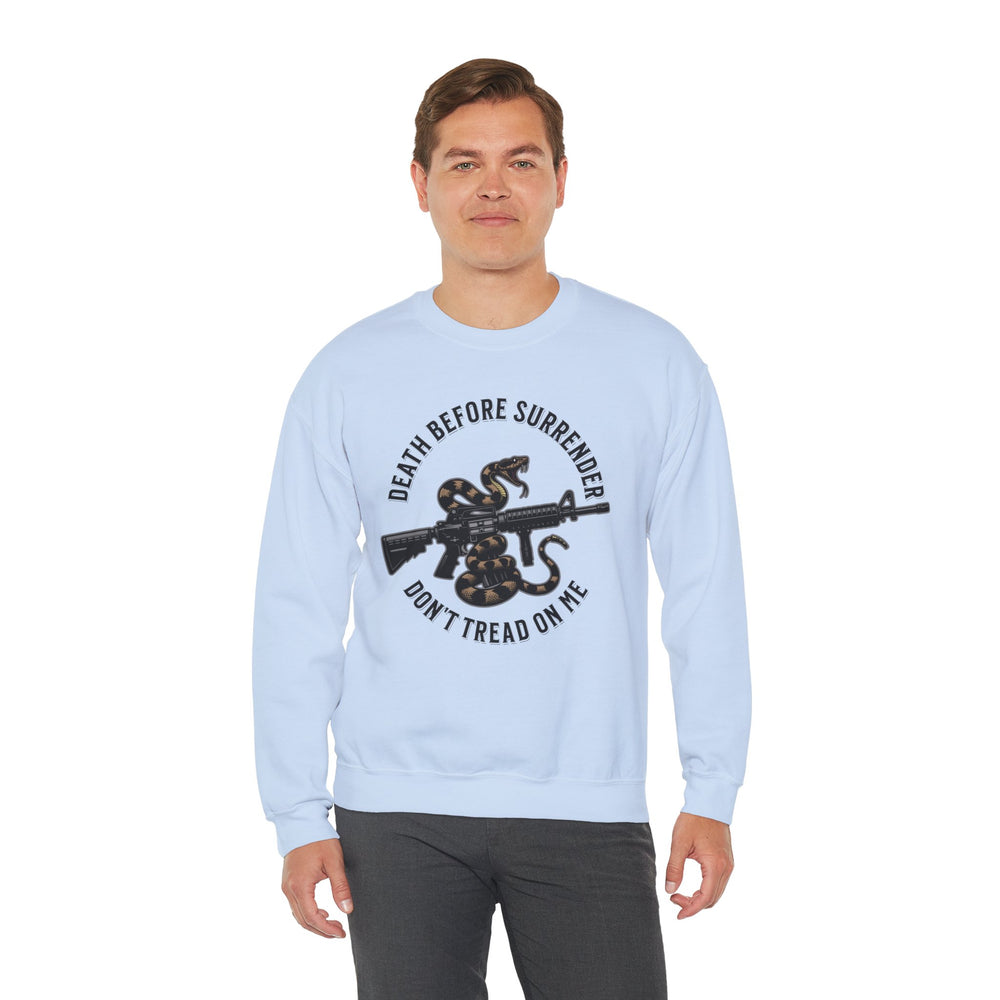 COLOR DEATH BEFORE SURRENDER SWEATSHIRT