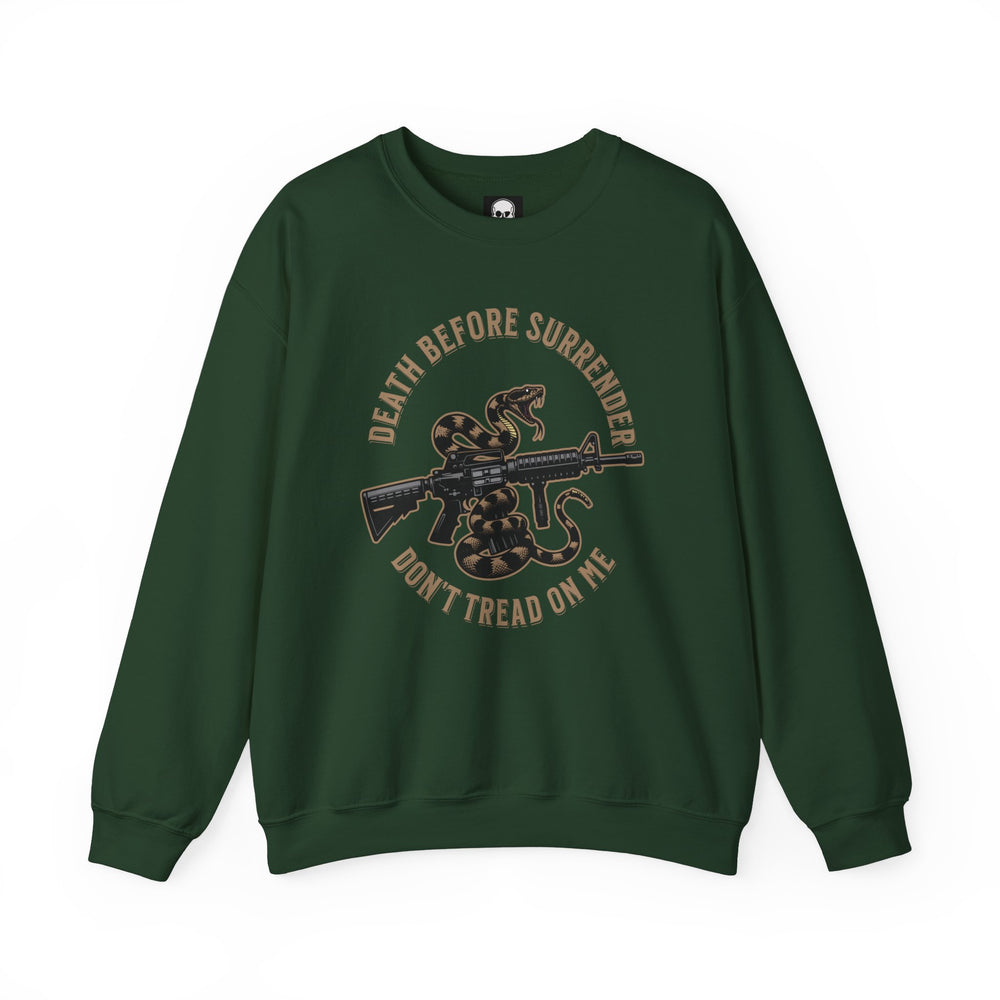 COLOR DEATH BEFORE SURRENDER SWEATSHIRT