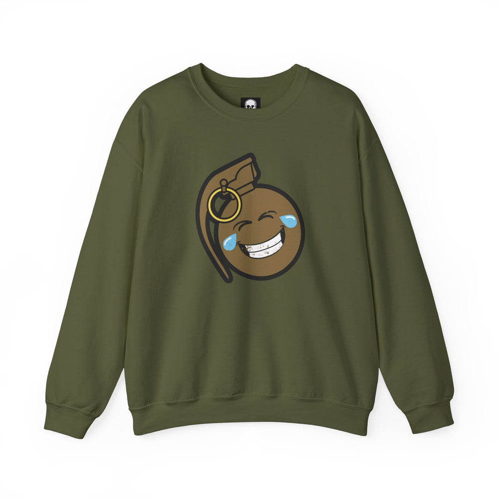 LAUGH BOMB SWEATSHIRT