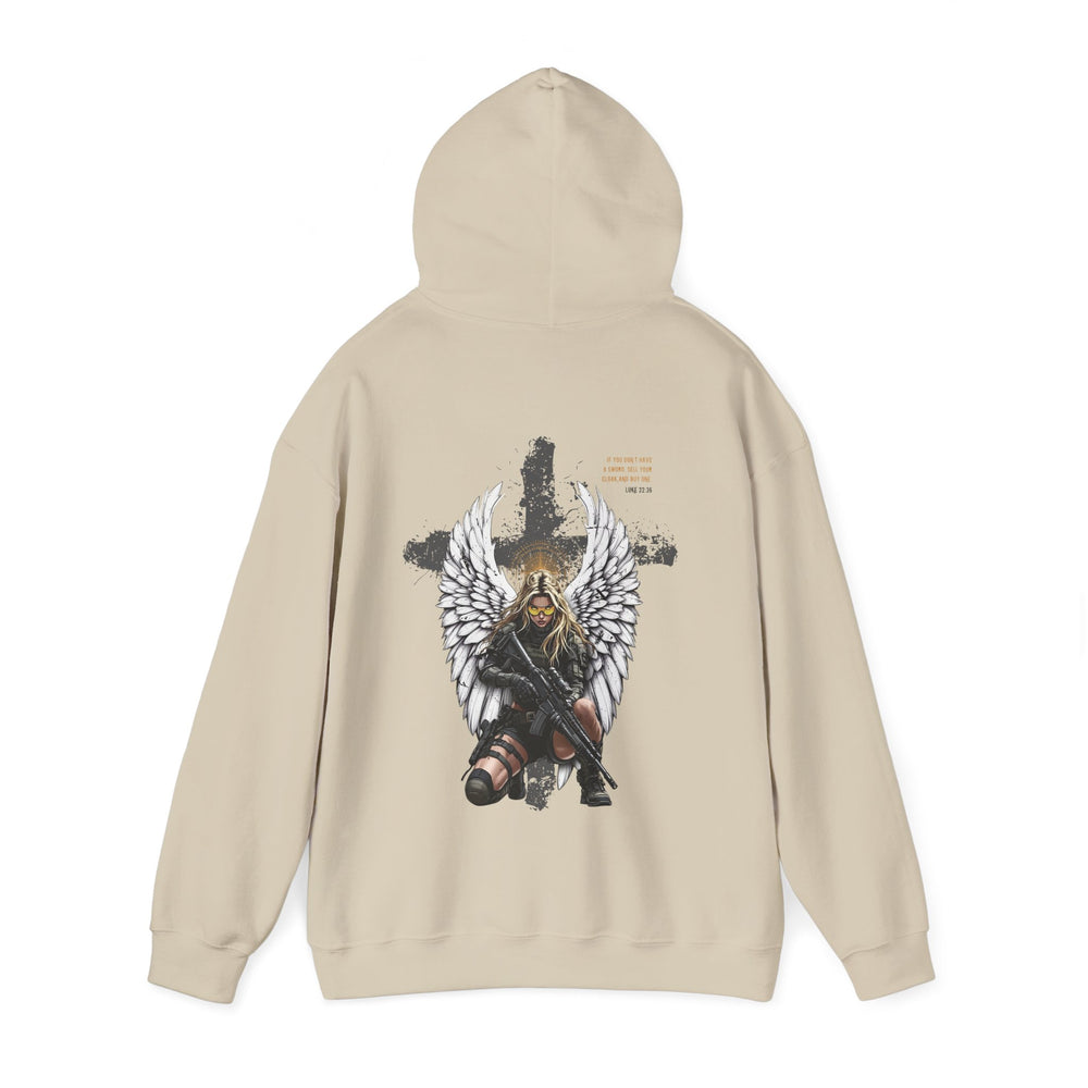 FEMALE ARCHANGEL LUKE 22:36 HOODIE