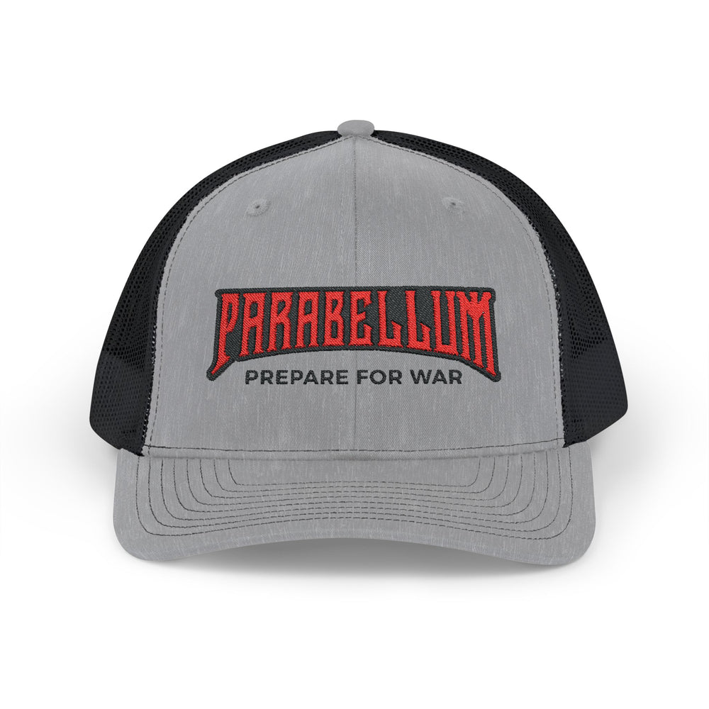 PARABELLUM PREPARE FOR WAR TRUCKER HAT