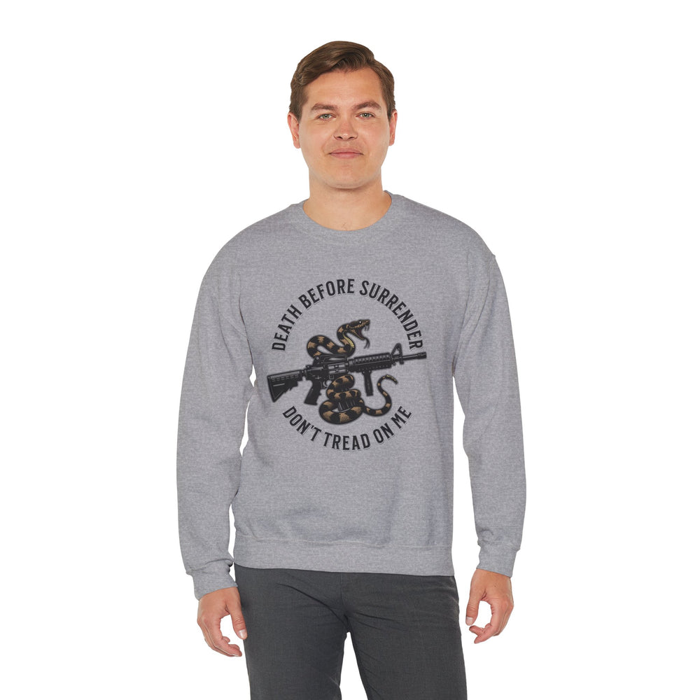 COLOR DEATH BEFORE SURRENDER SWEATSHIRT