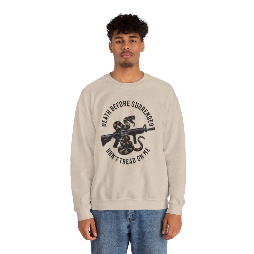 COLOR DEATH BEFORE SURRENDER SWEATSHIRT