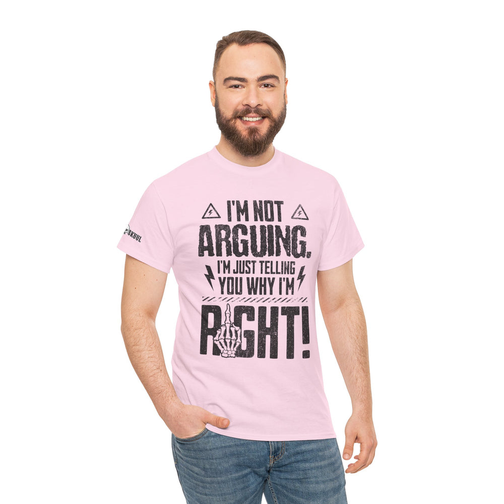 RIGHT BY DEFAULT T SHIRT