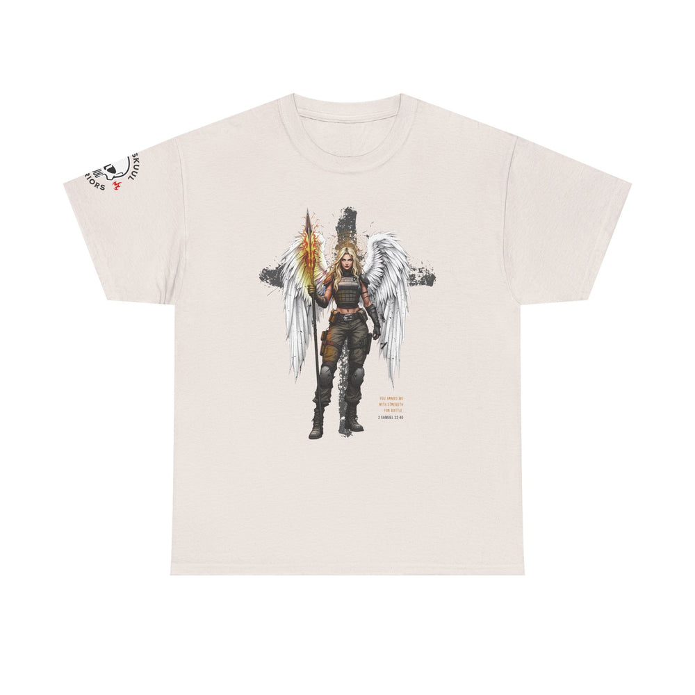 FEMALE ARCHANGEL 2 SAMUEL 22:40 T SHIRT