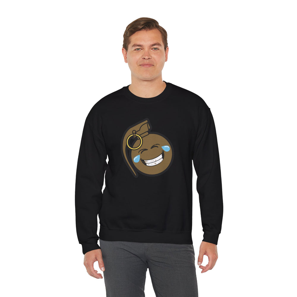 LAUGH BOMB SWEATSHIRT