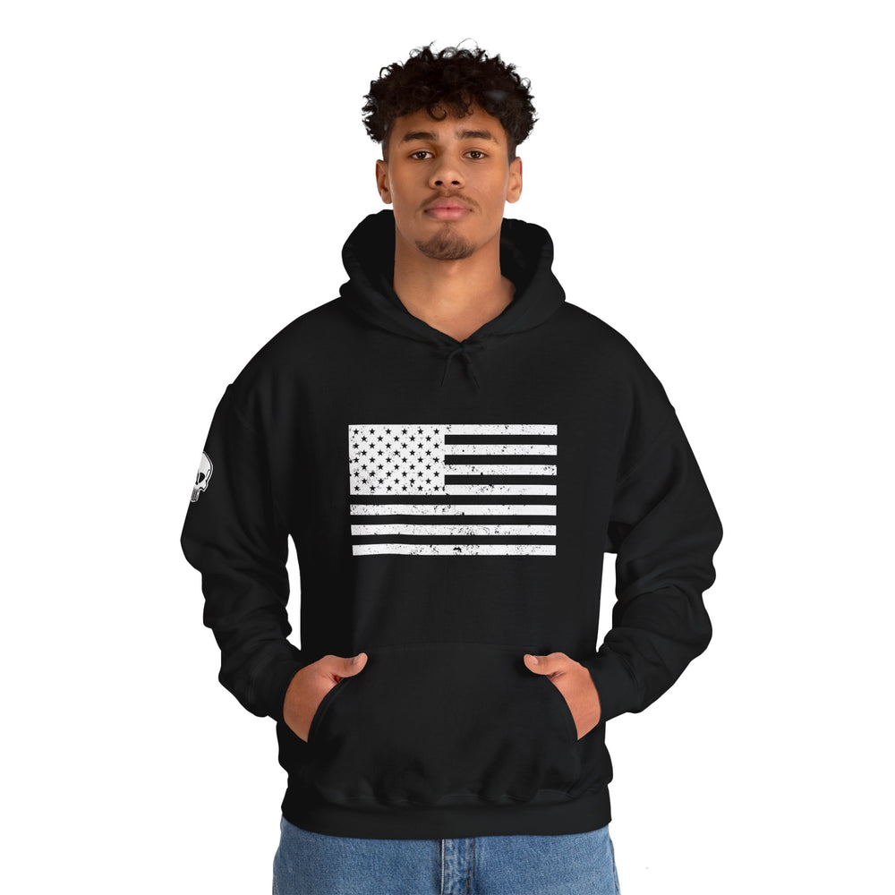 US GRUNGE FLAG HOODIE