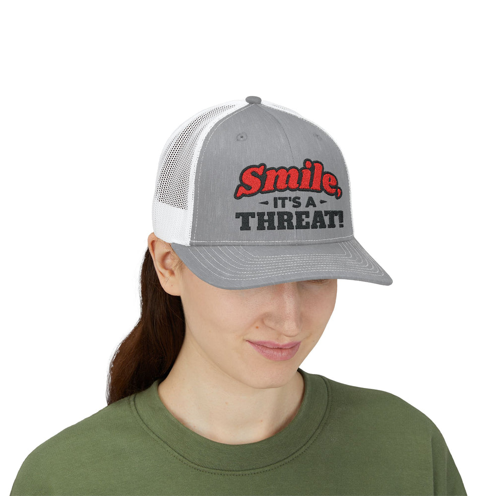 SMILE SNAP TRUCKER HAT