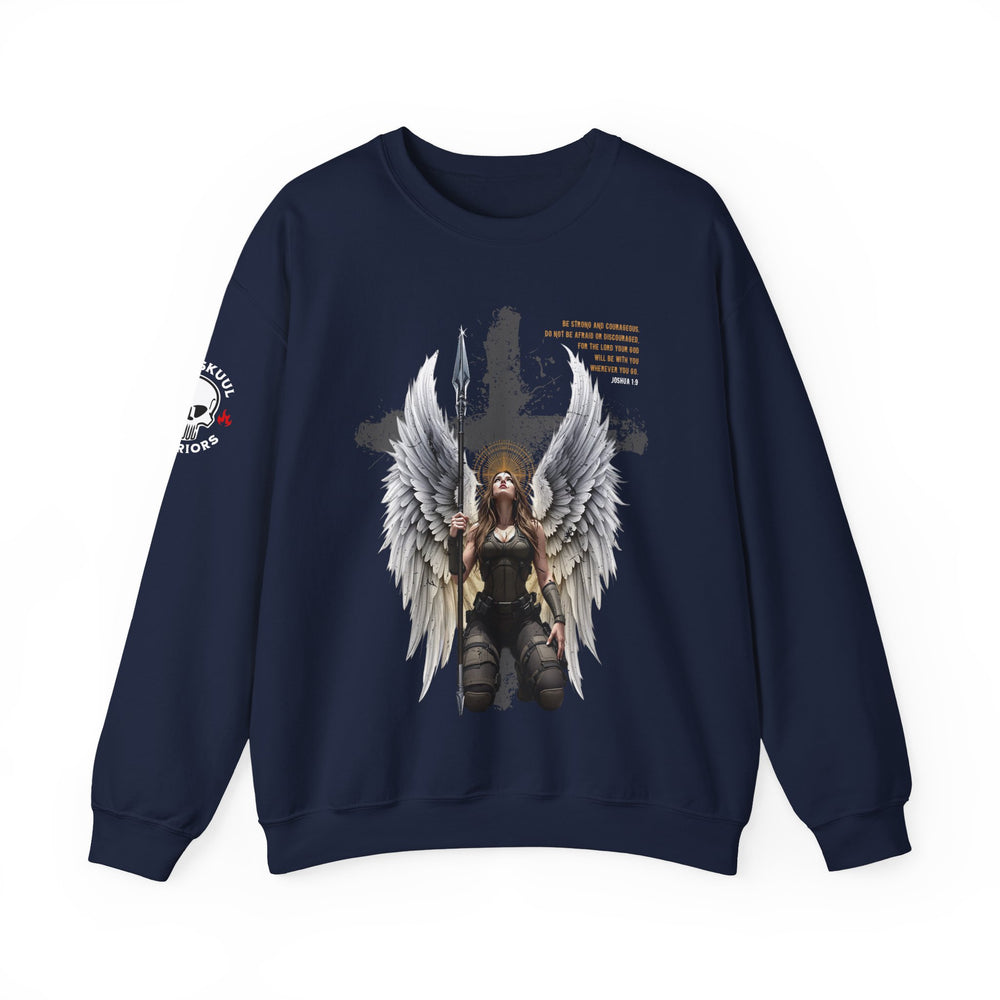 FEMALE ARCHANGEL JOSHUA 1:9 SWEATSHIRT