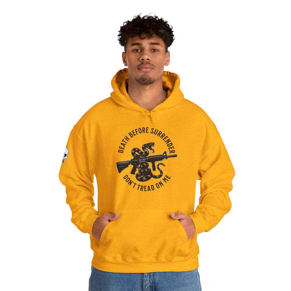 COLOR DEATH BEFORE SURRENDER HOODIE