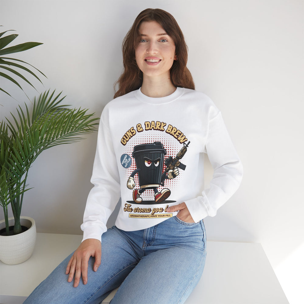 GUNS AND DARK BREW SWEATSHIRT