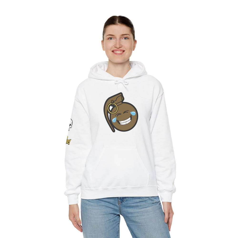 LAUGH BOMB HOODIE