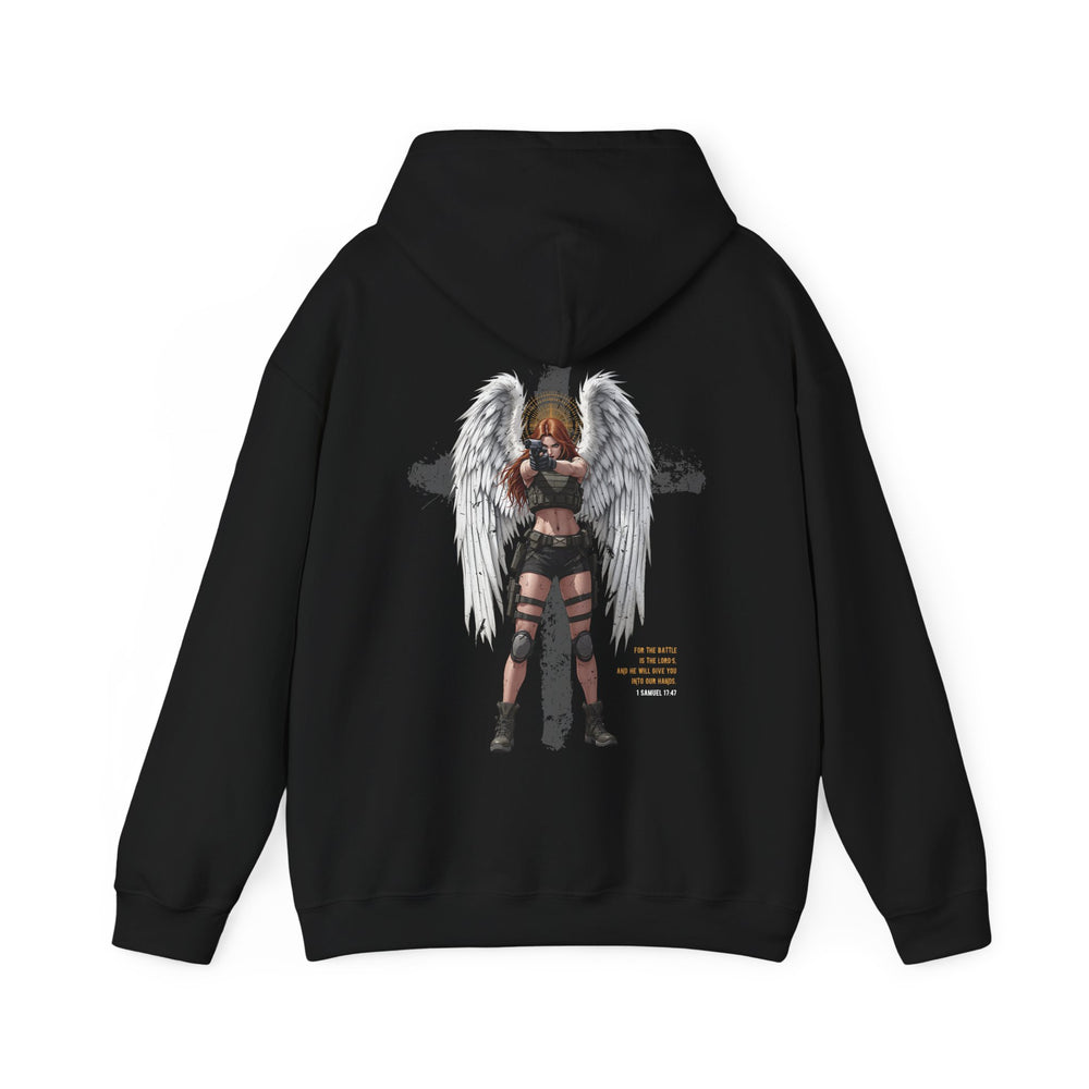FEMALE ARCHANGEL 1 SAMUEL 17:47 HOODIE