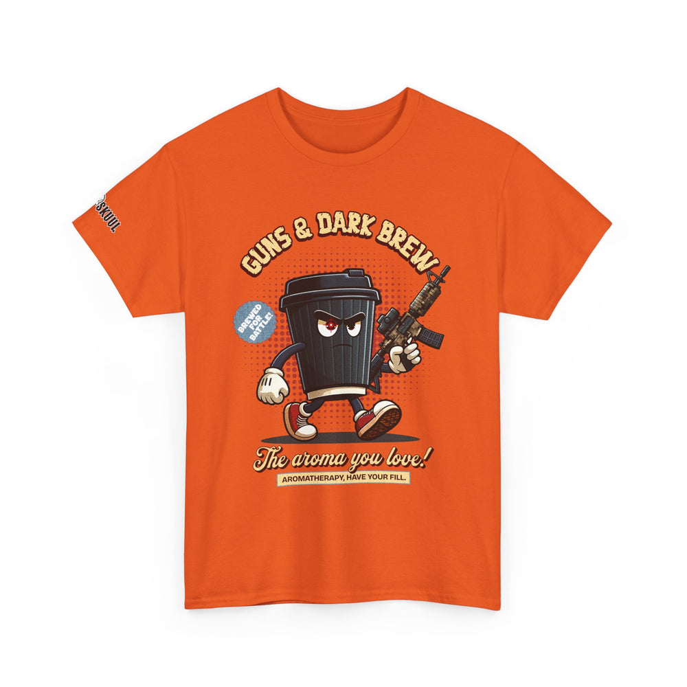 GUNS AND DARK BREW T SHIRT