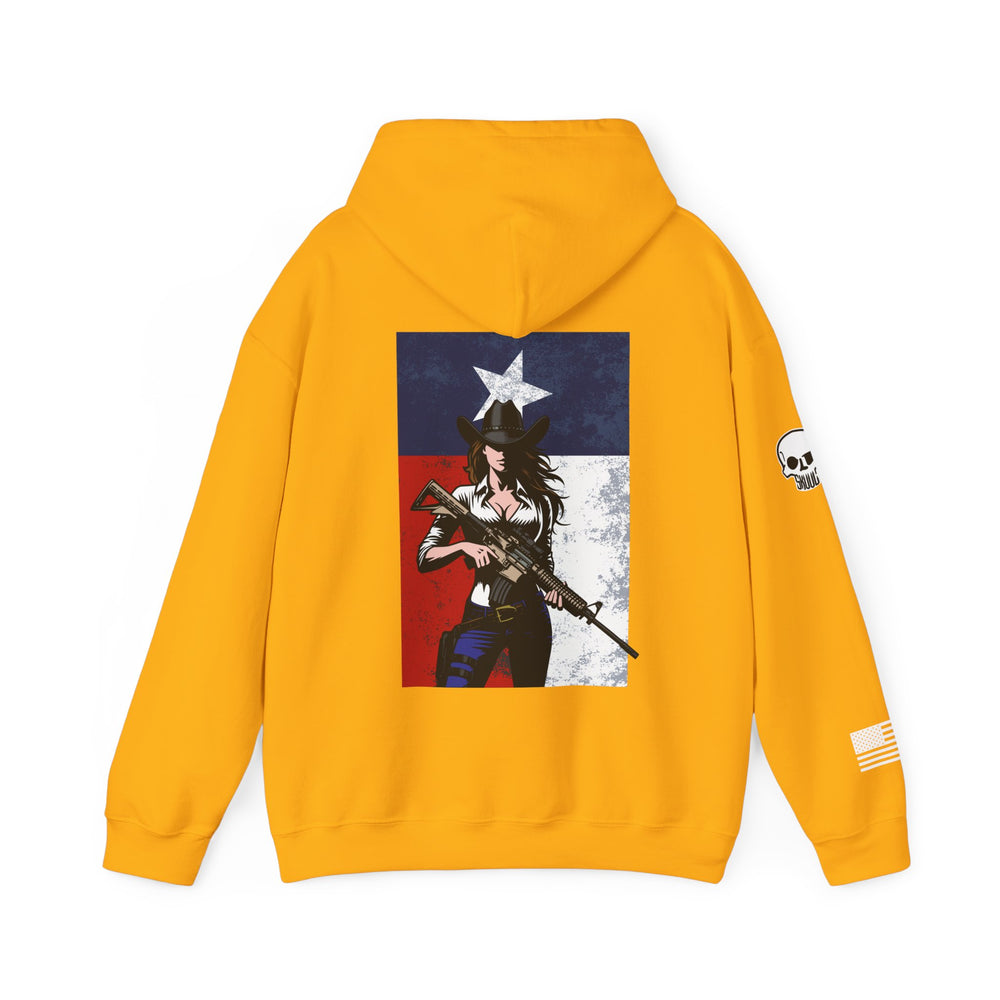 TEXAS COWGIRL DEFENDER HOODIE