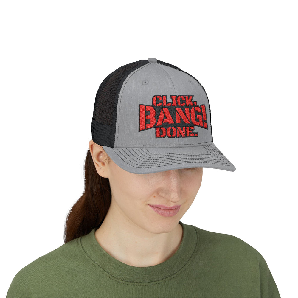 BANG! SNAP TRUCKER HAT