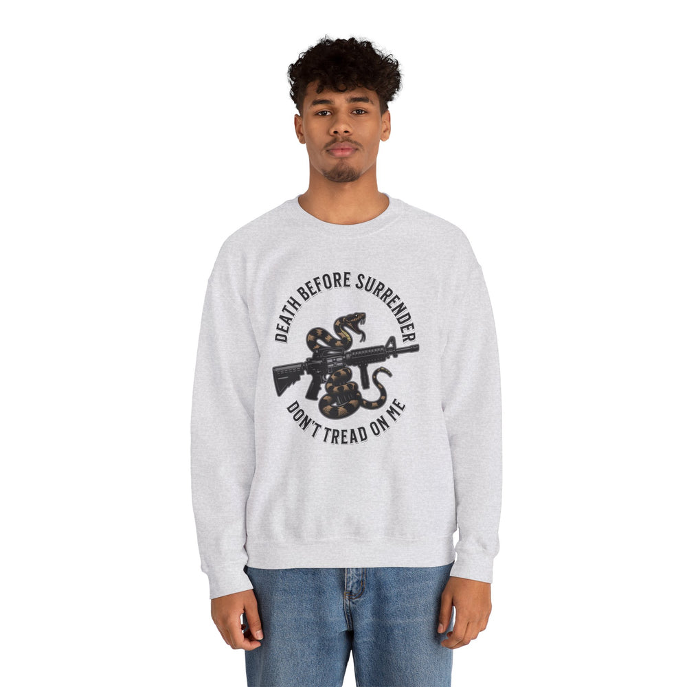 COLOR DEATH BEFORE SURRENDER SWEATSHIRT