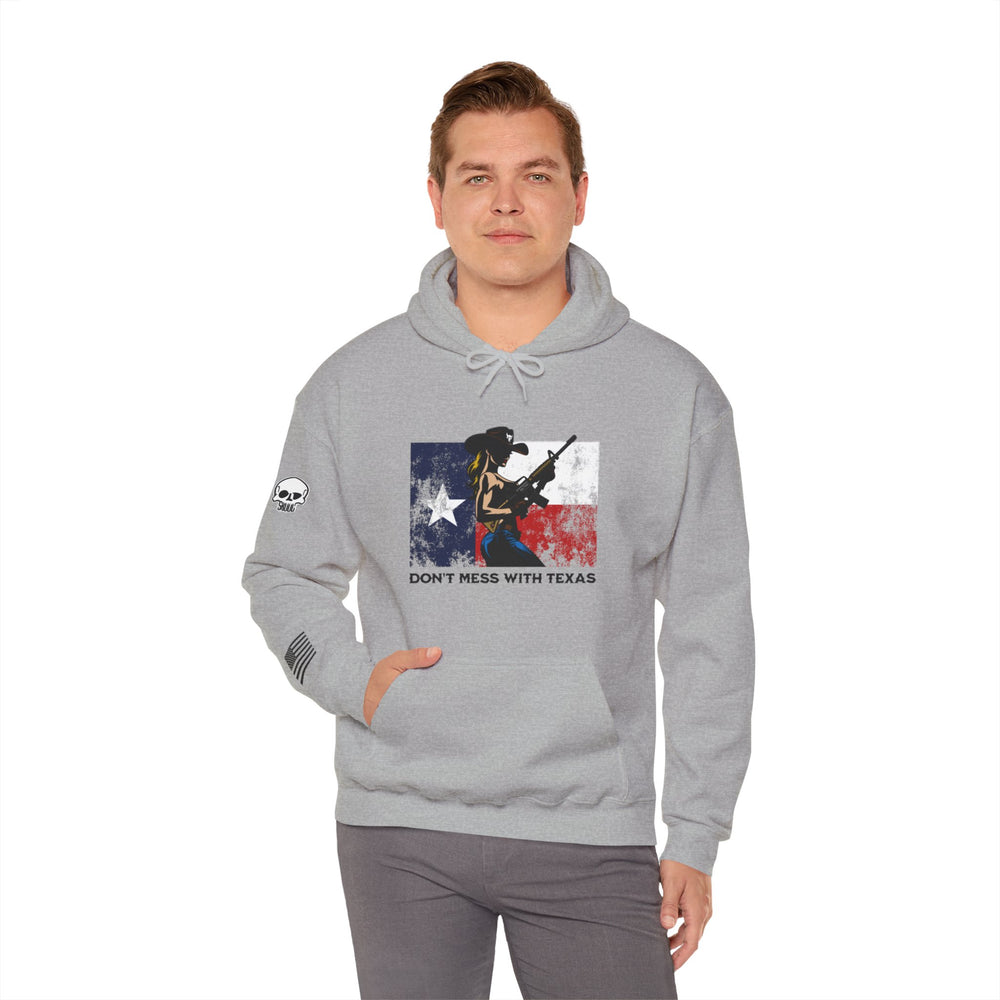 DON'T MESS WITH TEXAS COWGIRL HOODIE