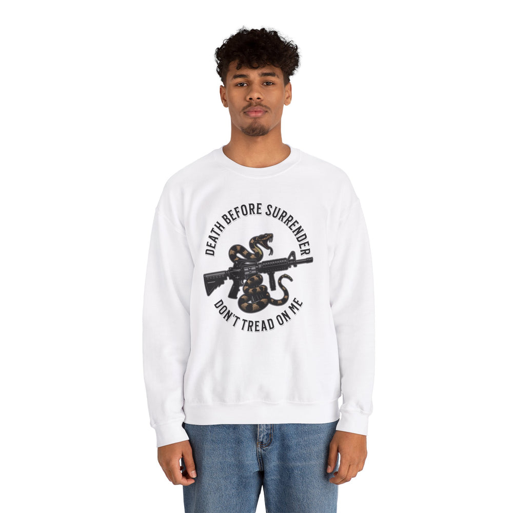 COLOR DEATH BEFORE SURRENDER SWEATSHIRT