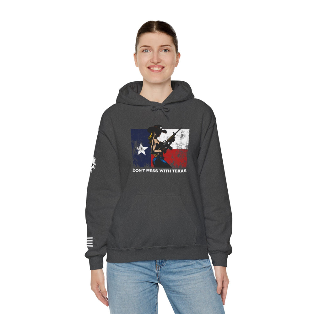 DON'T MESS WITH TEXAS COWGIRL HOODIE