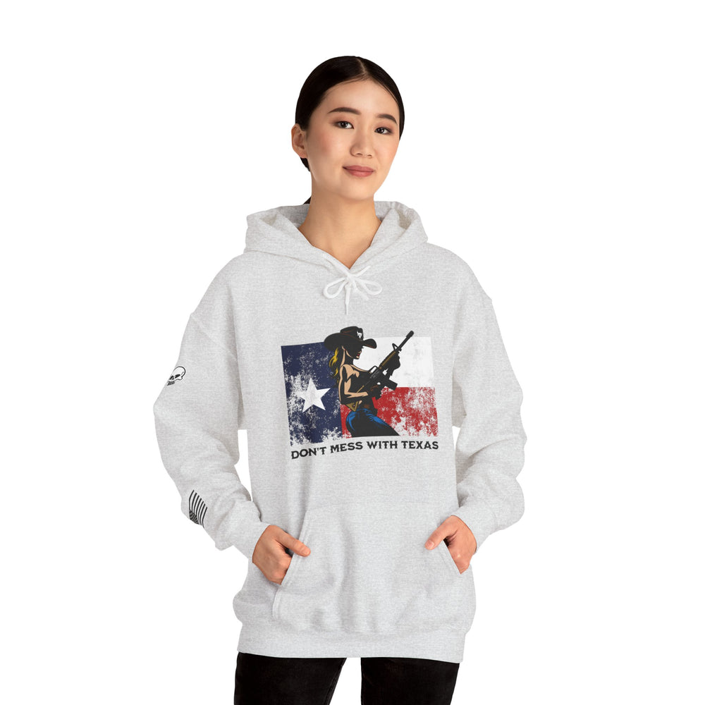 DON'T MESS WITH TEXAS COWGIRL HOODIE