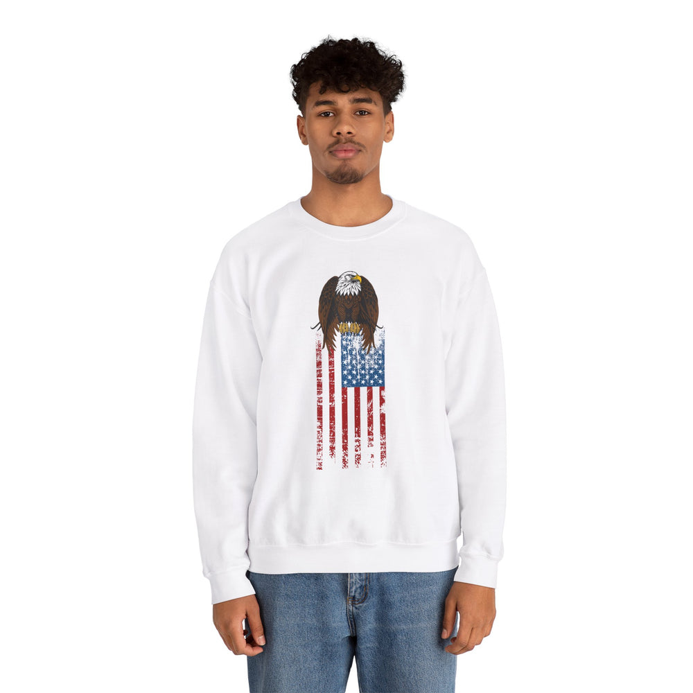 EAGLE USA FLAG SWEATSHIRT