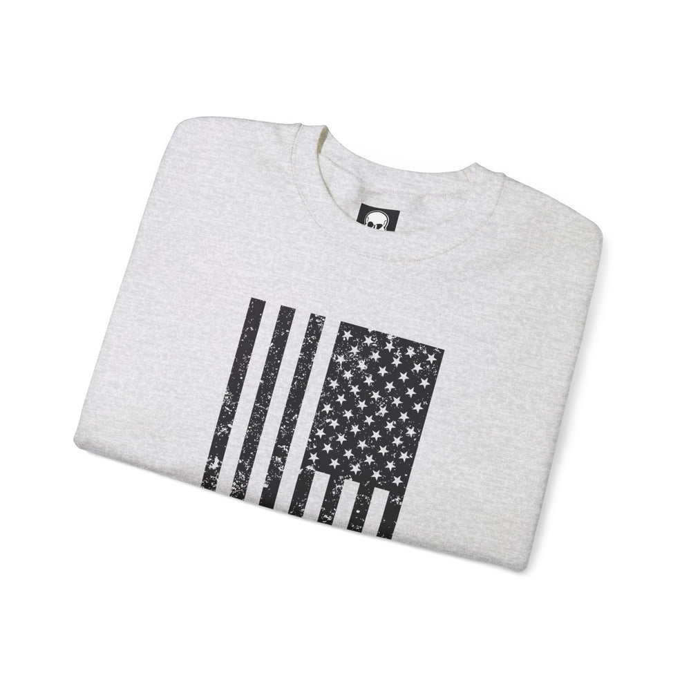 VERTICAL USA GRUNGE FLAG SWEATSHIRT