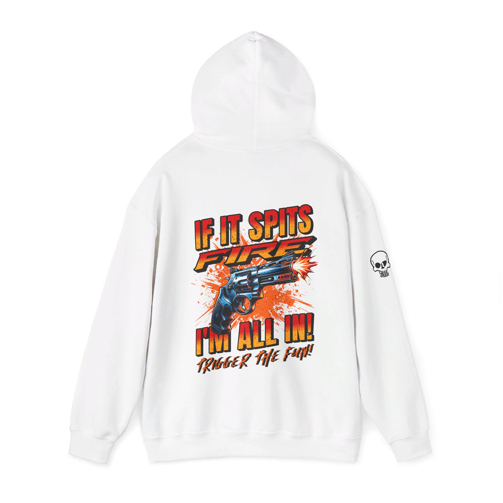 REVOLVER SPITTING FIRE HOODIE