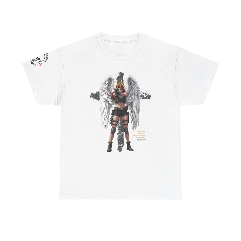FEMALE ARCHANGEL 1 SAMUEL 17:47 T SHIRT