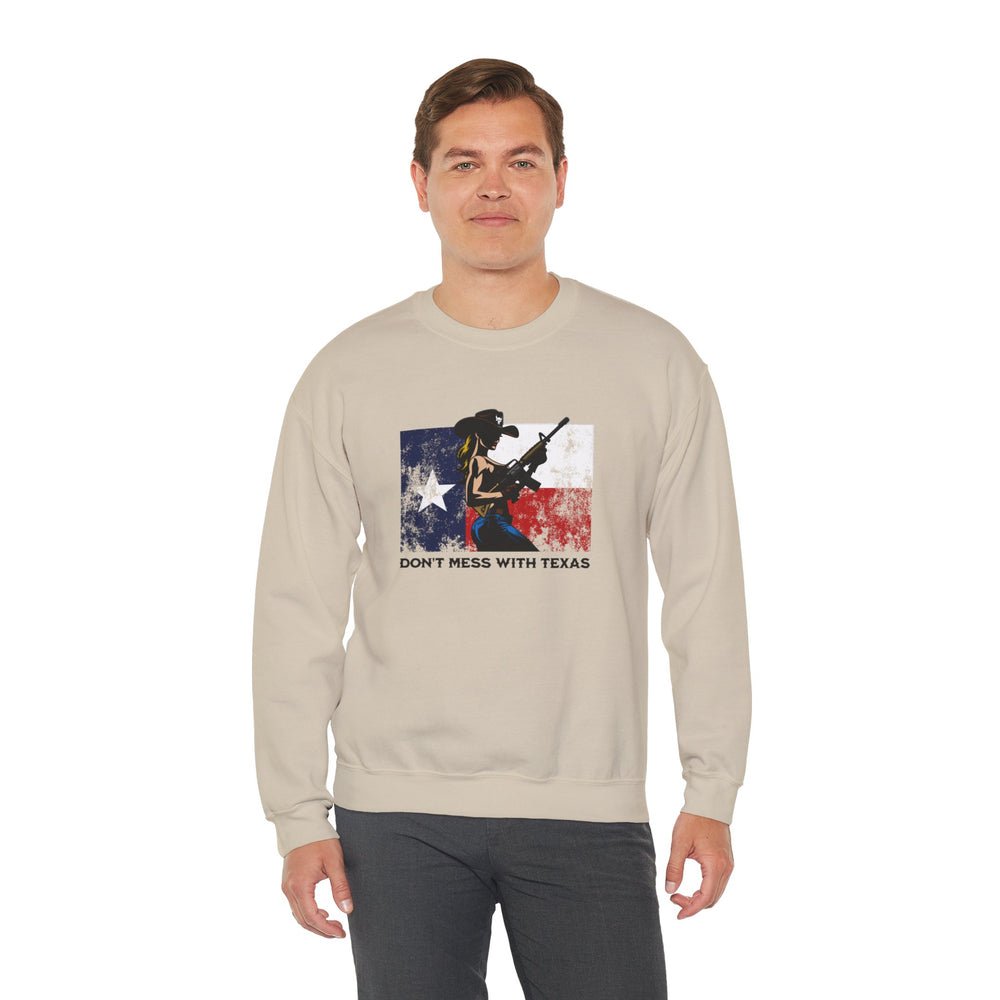 DON'T MESS WITH TEXAS COWGIRL SWEATSHIRT