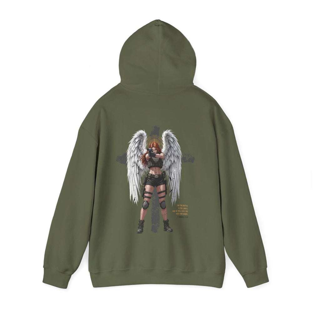 FEMALE ARCHANGEL 1 SAMUEL 17:47 HOODIE