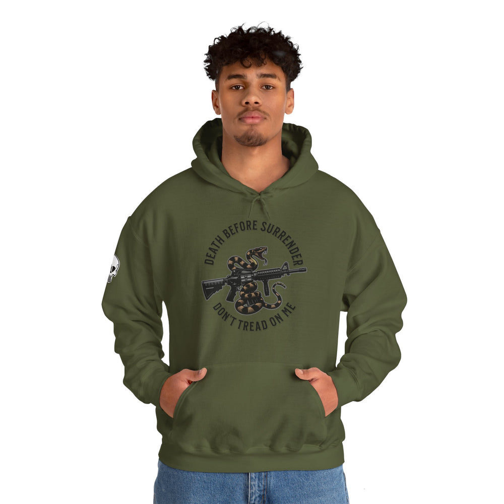 COLOR DEATH BEFORE SURRENDER HOODIE