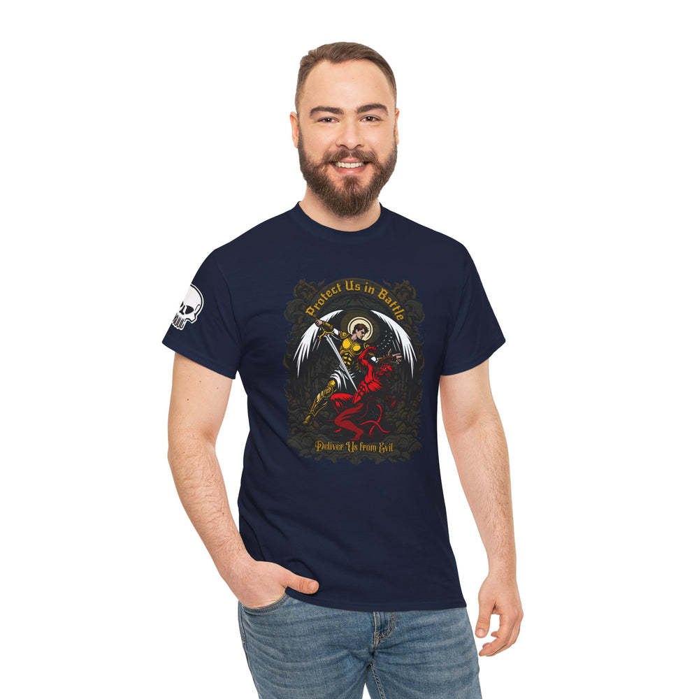 PROTECT US IN BATTLE T SHIRT