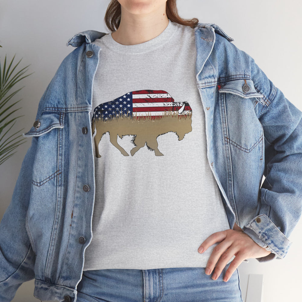 FREEDOM USA BISON T SHIRT