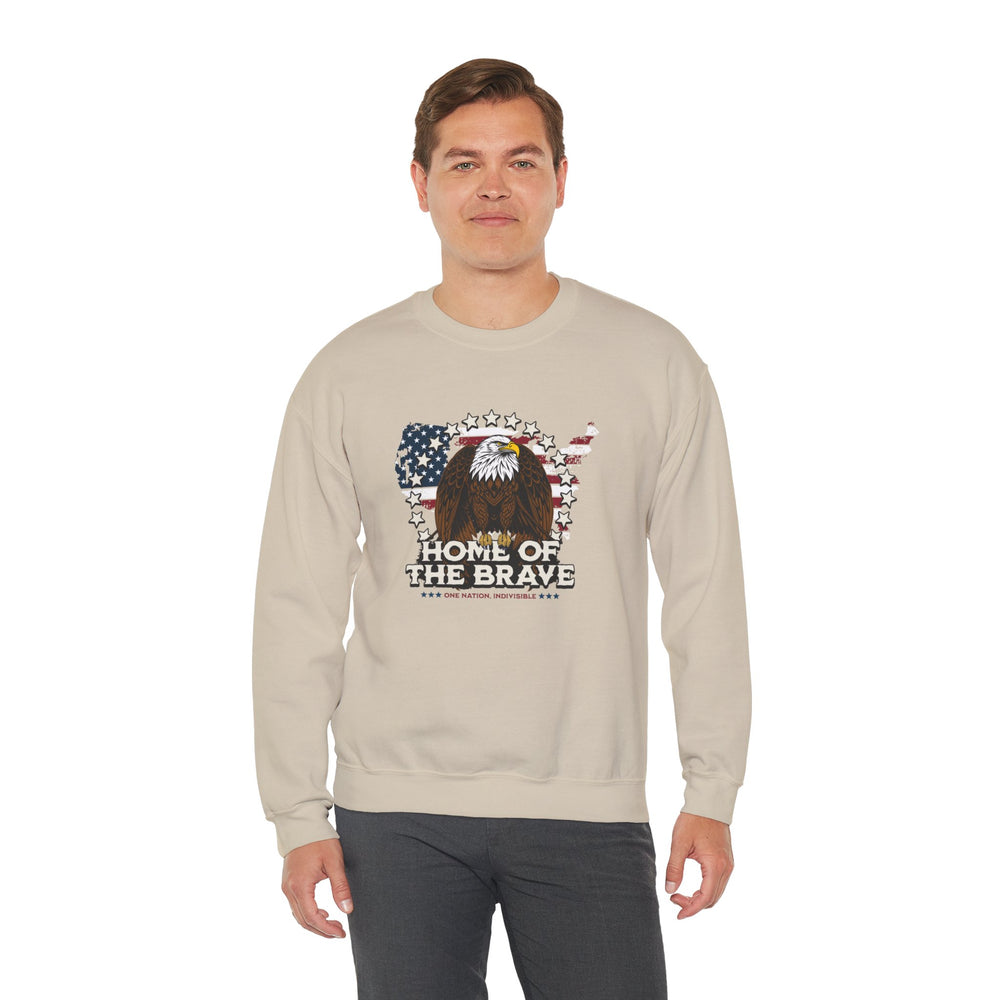 HOME OF THE BRAVE SWEATSHIRT