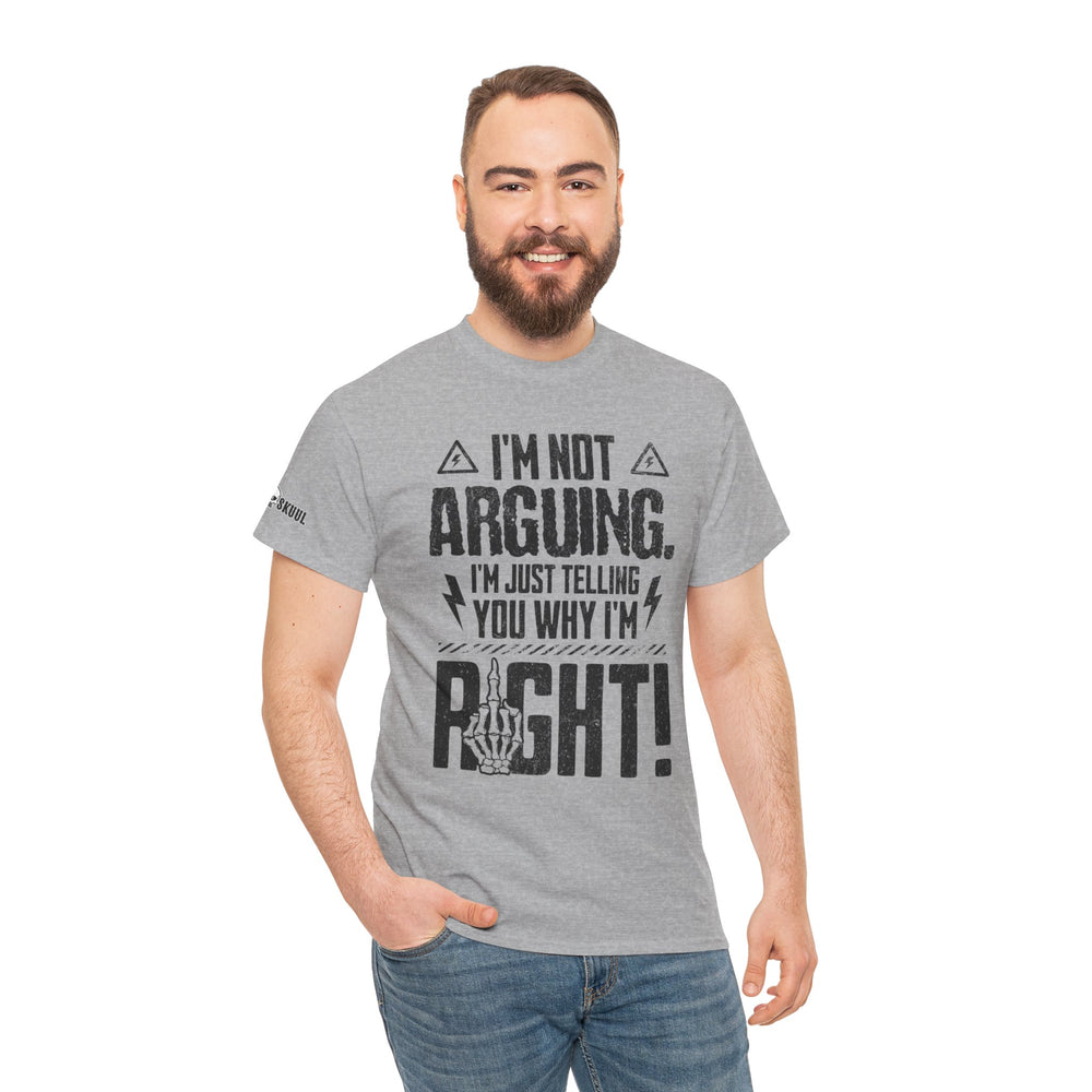 RIGHT BY DEFAULT T SHIRT