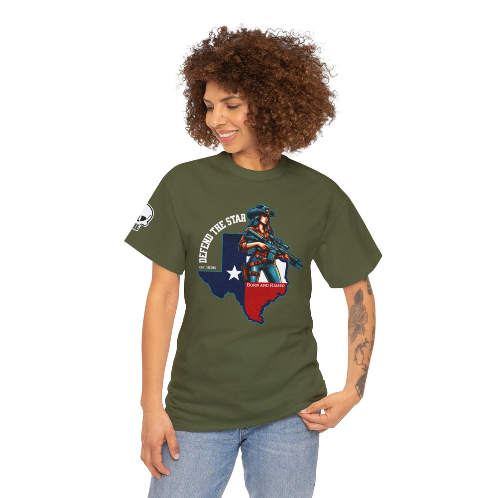 COWGIRL DEFENSE T SHIRT