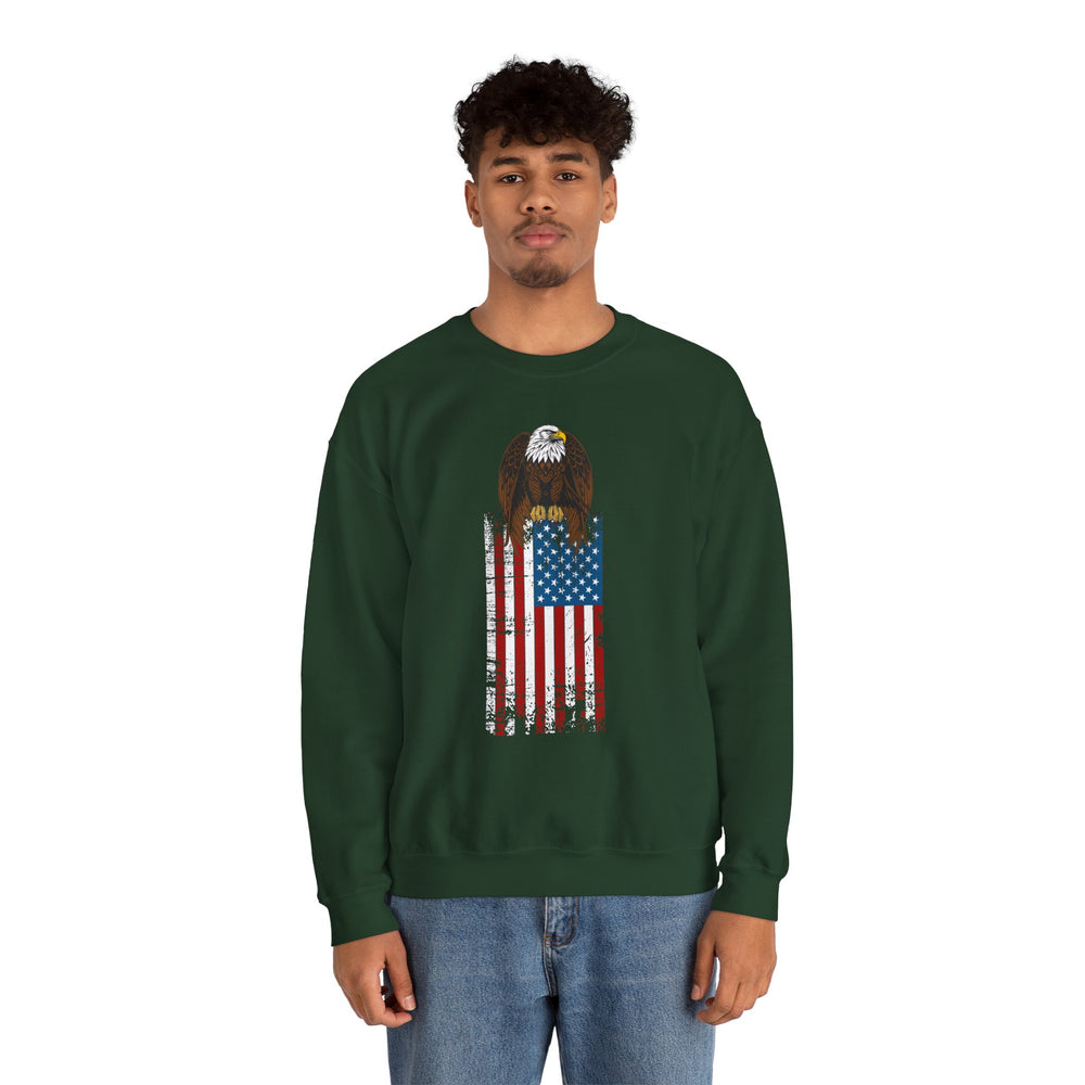 EAGLE USA FLAG SWEATSHIRT