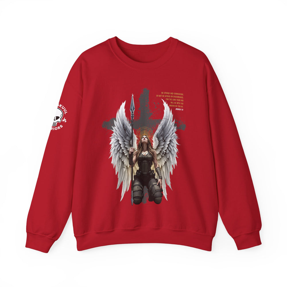FEMALE ARCHANGEL JOSHUA 1:9 SWEATSHIRT