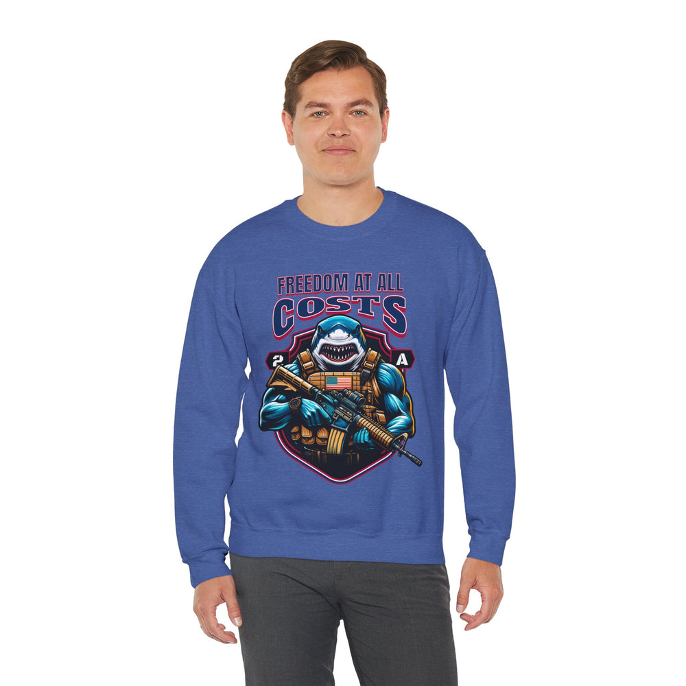 GREAT WHITE SHARK FREEDOM SWEATSHIRT