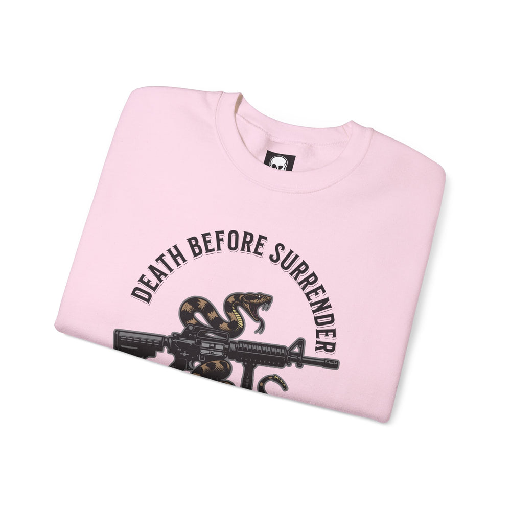 COLOR DEATH BEFORE SURRENDER SWEATSHIRT