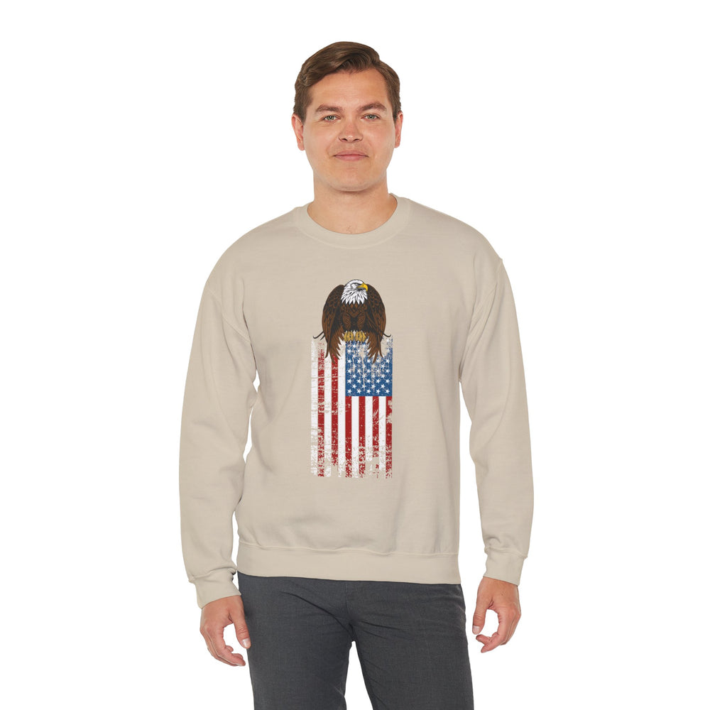 EAGLE USA FLAG SWEATSHIRT