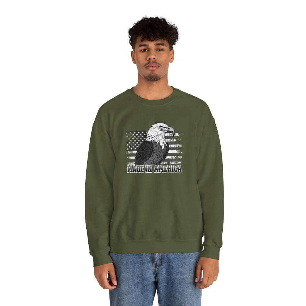 MILITARY MADE IN AMERICA SWEATSHIRT