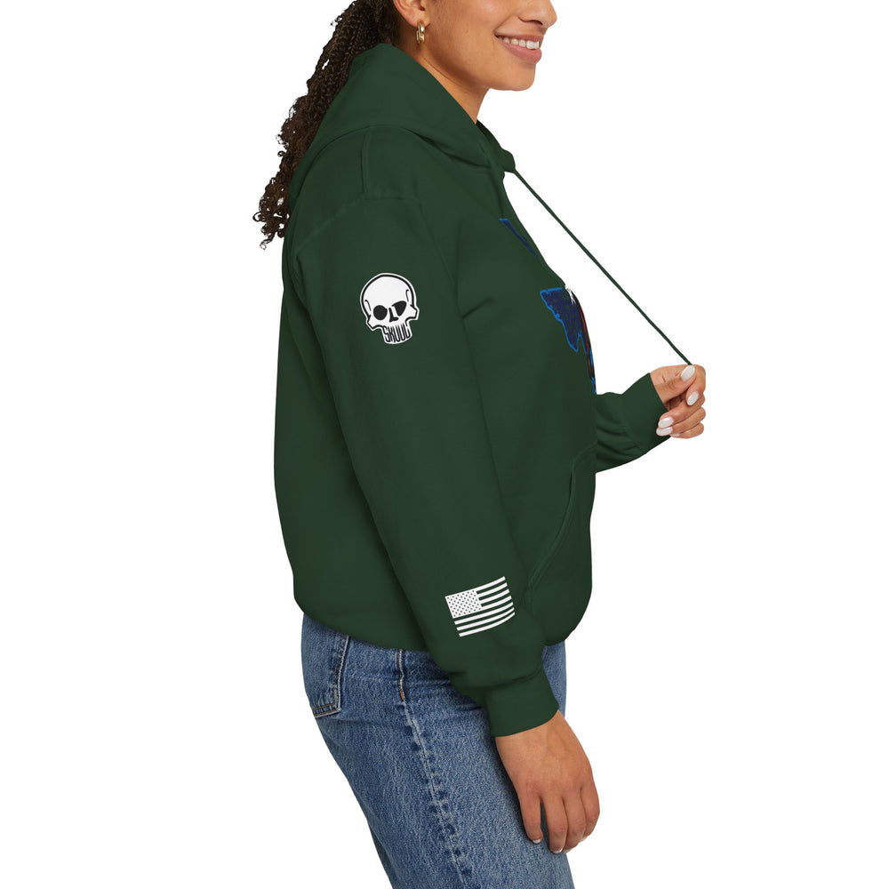 TEXAS STATE COWGIRL HOODIE