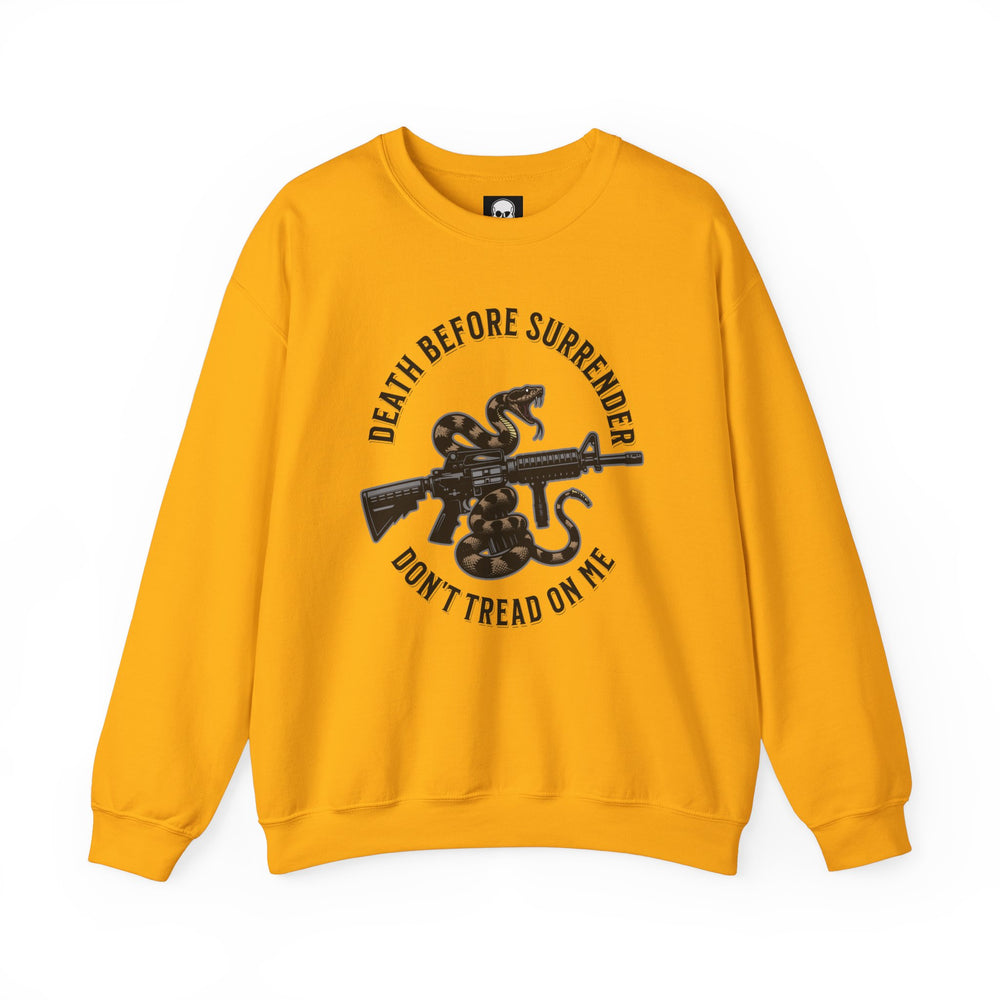 COLOR DEATH BEFORE SURRENDER SWEATSHIRT