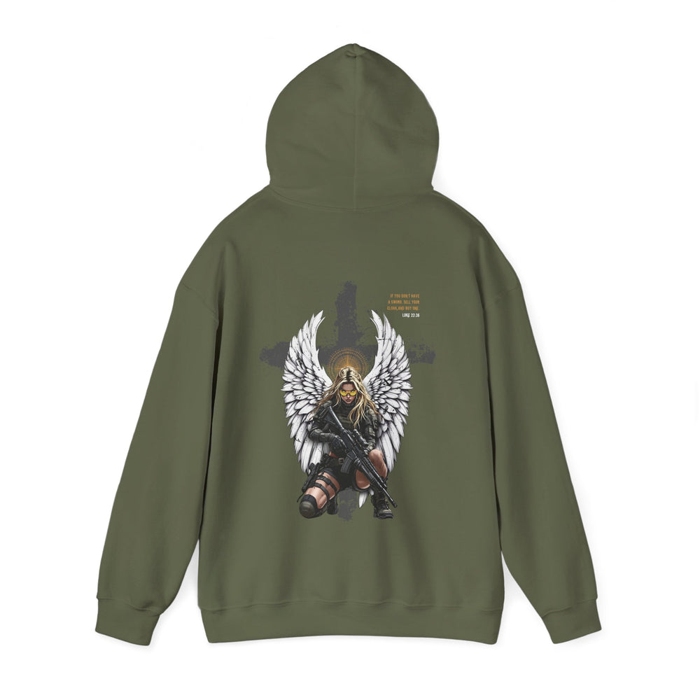 FEMALE ARCHANGEL LUKE 22:36 HOODIE
