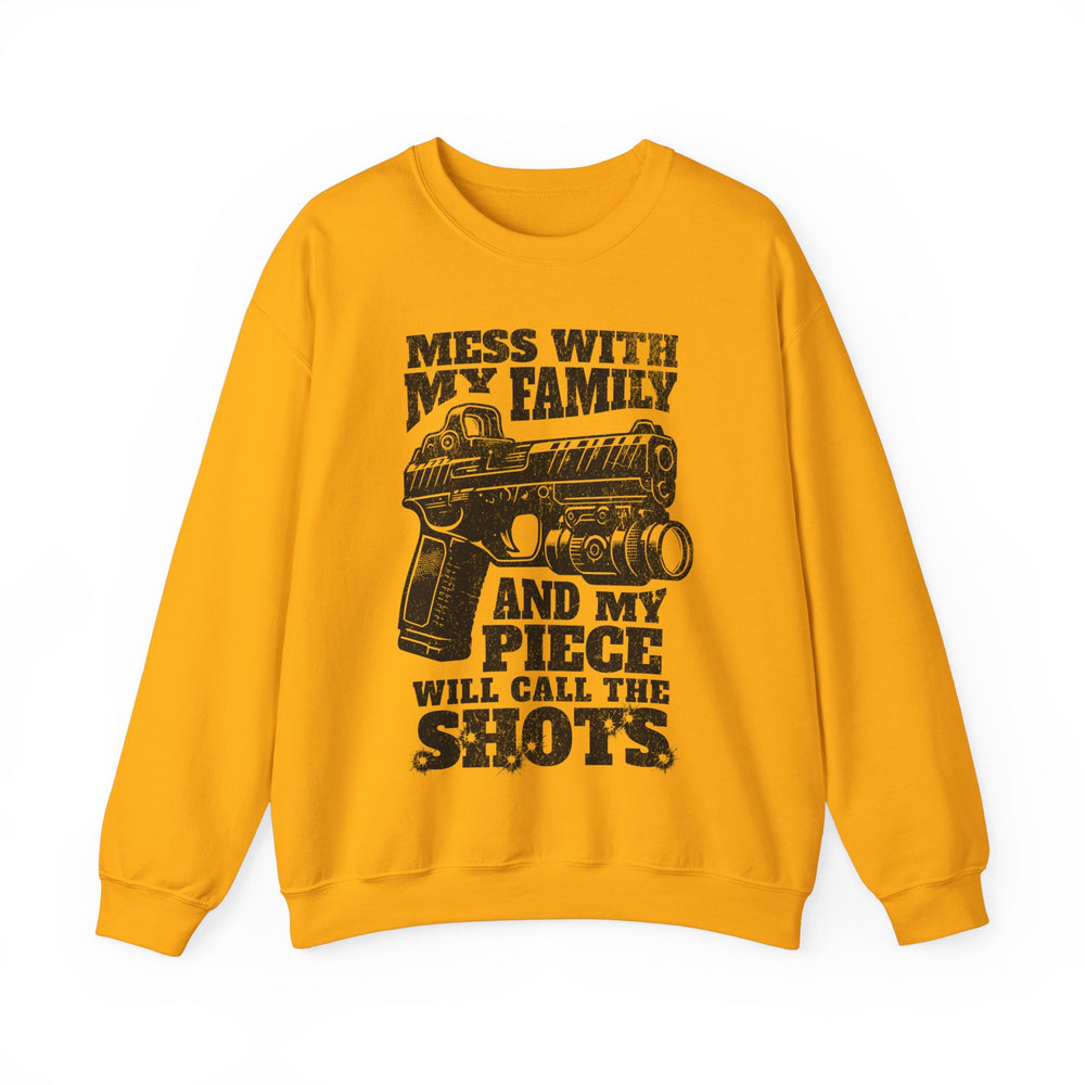 CALLING THE SHOTS SWEATSHIRT